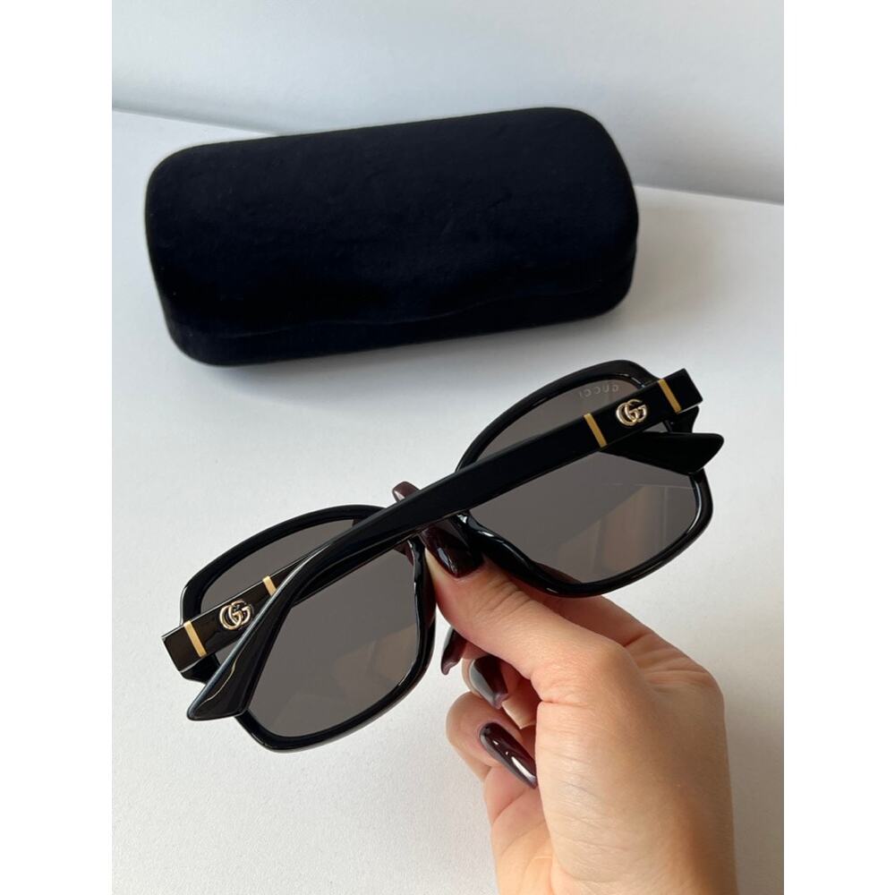 NEW Gucci GG0765SA Black Marmont Butterfly Sunglasses - Picture 4 of 8
